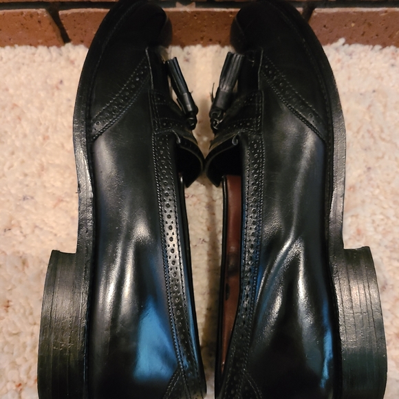 Allen Edmonds Bridgeton Black Slip-On Dress Loafer Shoes Size 9 1/2 D - Picture 10 of 16